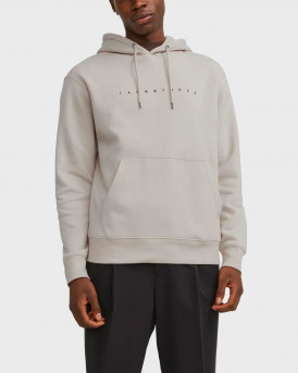 JACK & JONES ΑΝΔΡΙΚΟ ΦΟΥΤΕΡ ΜΕ ΚΟΥΚΟΥΛΑ - 12233972 - ΜΠΕΖ