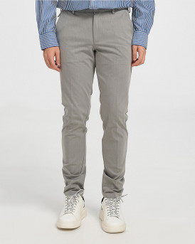 BOSS ΑΝΔΡΙΚΟ ΠΑΝΤΕΛΟΝΙ CHINO ΣΤΕΝΗ ΓΡΑΜΜΗ - 50487754  - ΓΚΡΙ