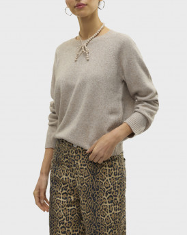 VERO MODA ΓΥΝΑΙΚΕΙΟ ΠΟΥΛΟΒΕΡ - 10221006 - ΜΠΕΖ