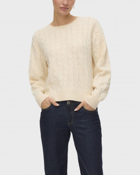 VERO MODA ΓΥΝΑΙΚΕΙΟ ΠΟΥΛΟΒΕΡ - 10331814 - ΜΠΕΖ