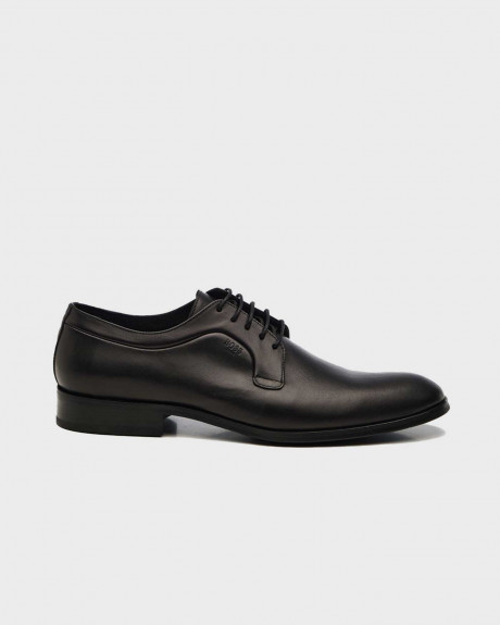 BOSS SHOES MEN'S LEATHER DERBY SHOES - C7521