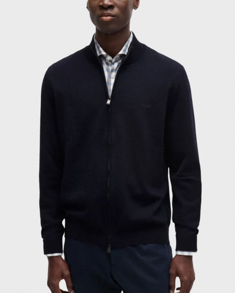 BOSS BALONSO-L ΑΝΔΡΙΚΗ ΜΑΛΛΙΝΗ ΖΑΚΕΤΑ ΜΕ ΦΕΡΜΟΥΑΡ - 50476347