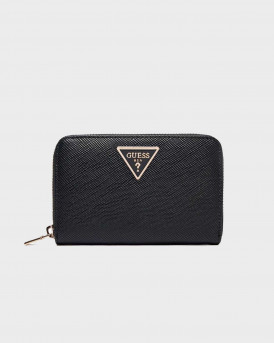 GUESS LAUREL II ΓΥΝΑΙΚΕΙΟ ΠΟΡΤΟΦΟΛΙ - SWZG7459140  - ΜΑΥΡΟ