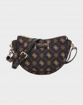 GUESS SILIA ΓΥΝΑΙΚΕΙΑ ΧΙΑΣΤΙ ΤΣΑΝΤΑ - HWGP989018  - ΚΑΦΕ