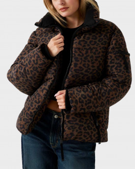 GUESS MARTINA ΓΥΝΑΙΚΕΙΟ ΜΠΟΥΦΑΝ PUFFER - W5BL47W3702  - ΛΕΟΠΑΡ