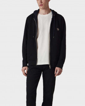 PAUL SMITH ΑΝΔΡΙΚΗ ΖΑΚΕΤΑ ΜΕ ΚΟΥΚΟΥΛΑ - M2R-360R-KZEBRA - ΜΑΥΡΟ