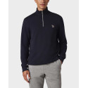 PAUL SMITH ΑΝΔΡΙΚΟ ΦΟΥΤΕΡ HALF-ZIP - Μ2R-168Τ-KZEBRA - ΜΠΛΕ