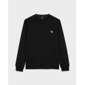 PAUL SMITH ΑΝΔΡΙΚΗ ΜΑΚΡΥΜΑΝΙΚΗ ΜΠΛΟΥΖΑ - M2R-828R-KZEBRA - ΜΑΥΡΟ