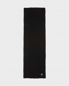 GUESS ΓΥΝΑΙΚΕΙΟ ΠΛΕΚΤΟ ΚΑΣΚΟΛ - AW5383POL03  - ΜΑΥΡΟ