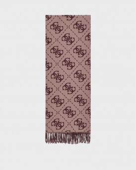 GUESS NOLANA ΓΥΝΑΙΚΕΙΟ ΚΑΣΚΟΛ - AW5217VIS03  - ΡΟΖ