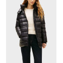 TOMMY HILFIGER ΓΥΝΑΙΚΕΙΟ ΑΔΙΑΒΡΟΧΟ ΜΠΟΥΦΑΝ PUFFER - WW0WW47355 - ΜΑΥΡΟ
