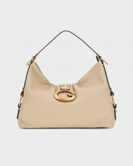 GUESS CAMDEN ΓΥΝΑΙΚΕΙΑ ΤΣΑΝΤΑ ΩΜΟΥ - HWBB930818  - ΕΚΡΟΥ