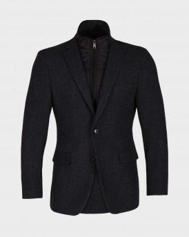 ROOK THEO ΑΝΔΡΙΚΟ ΜΑΛΛΙΝΟ ΣΑΚΑΚΙ - 104.26  - ΑΝΘΡΑΚΙ