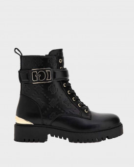 GUESS ORANDA2 ΓΥΝΑΙΚΕΙΑ ΜΠΟΤΑΚΙΑ - FLTORAFAL10  - ΜΑΥΡΟ