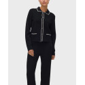 VERO MODA GOLD ΓΥΝΑΙΚΕΙΑ ΠΛΕΚΤΗ ΖΑΚΕΤΑ - 10337626 - ΜΑΥΡΟ