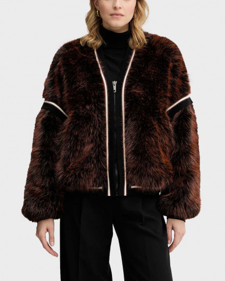 GUESS KATIA ΓΥΝΑΙΚΕΙΟ ΓΟΥΝΙΝΟ ΜΠΟΥΦΑΝ BOMBER - W5BL67W3790 