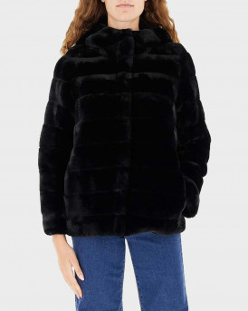 EMME BY MARELLA SEM ΓΥΝΑΙΚΕΙΑ ΣΥΝΘΕΤΙΚΗ ΓΟΥΝΑ ΜΕ ΚΟΥΚΟΥΛΑ - 2525456052 - ΜΑΥΡΟ