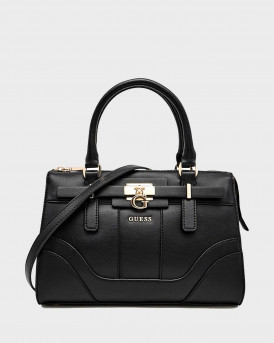 GUESS GREYSON ΓΥΝΑΙΚΕΙΑ ΤΣΑΝΤΑ ΧΕΙΡΟΣ - HWBG920605  - ΜΑΥΡΟ