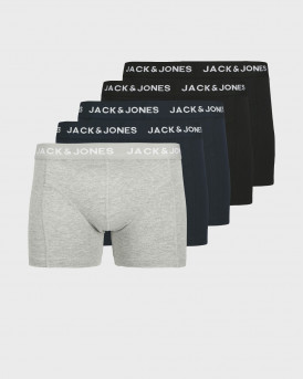 JACK & JONES MEN'S 5-PACK BOXERS - 12263362 - BLUE