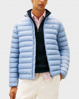 TOMMY HILFIGER ΑΝΔΡΙΚΟ ΚΑΠΙΤΟΝΕ ΜΠΟΥΦΑΝ - MW0MW37634 - ΣΙΕΛ