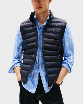 TOMMY HILFIGER PACKABLE ΑΝΔΡΙΚΟ ΚΑΠΙΤΟΝΕ ΓΙΛΕΚΟ - MW0MW39989 - ΜΠΛΕ