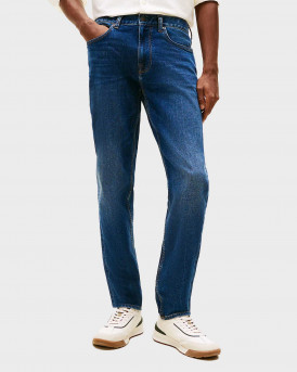 TOMMY HILFIGER CORE HARLEM ΑΝΔΡΙΚΟ ΤΖΙΝ ΠΑΝΤΕΛΟΝΙ ΧΑΛΑΡΗ ΓΡΑΜΜΗ - MW0MW39038 - ΜΠΛΕ