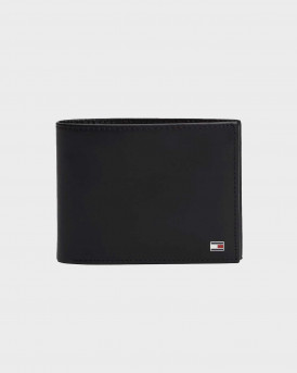 TOMMY HILFIGER ΑΝΔΡΙΚΟ ΔΕΡΜΑΤΙΝΟ ΠΟΡΤΟΦΟΛΙ - AM0AM00651 - ΜΑΥΡΟ
