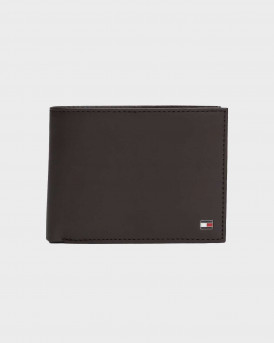 TOMMY HILFIGER ΑΝΔΡΙΚΟ ΔΕΡΜΑΤΙΝΟ ΠΟΡΤΟΦΟΛΙ - AM0AM00651 - ΚΑΦΕ