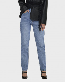 ONLY EMILY ΓΥΝΑΙΚΕΙΟ ΨΗΛΟΜΕΣΟ ΤΖΙΝ ΙΣΙΑ ΓΡΑΜΜΗ - 15195573 - ΜΠΛΕ