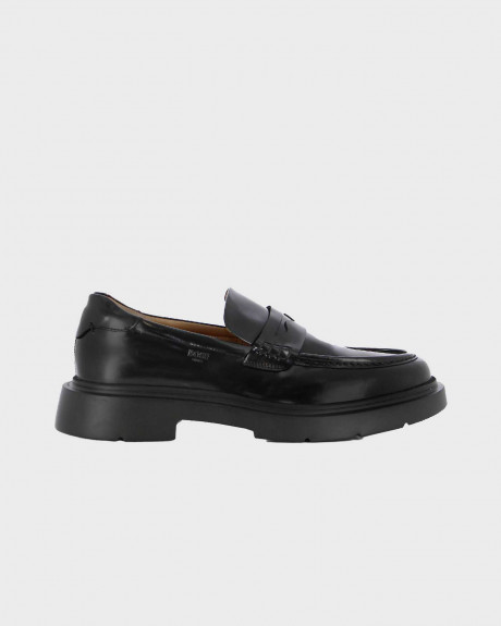 BOSS SHOES ΑΝΔΡΙΚΑ ΔΕΡΜΑΤΙΝΑ LOAFERS -  C7876FLO