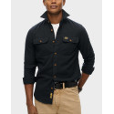 SUPERDRY TRAILSMAN FLANNEL ΑΝΔΡΙΚΟ ΠΟΥΚΑΜΙΣΟ - M4010723A - ΜΑΥΡΟ