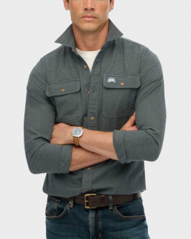 SUPERDRY TRAILSMAN FLANNEL ΑΝΔΡΙΚΟ ΠΟΥΚΑΜΙΣΟ - M4010723A - ΛΑΔΙ