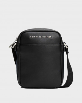 TOMMY HILFIGER TH CITY ΑΝΔΡΙΚΟ ΤΣΑΝΤΑΚΙ REPORTER - AM0AM01941 - ΜΑΥΡΟ