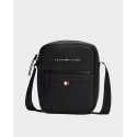 TOMMY HILFIGER ESSENTIAL MINI ΑΝΔΡΙΚΟ ΤΣΑΝΤΑΚΙ REPORTER - AM0AM09504 - ΜΑΥΡΟ