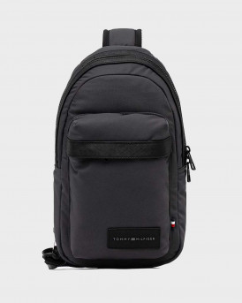 TOMMY HILFIGER TH REPREVE SLINGPACK ΑΝΔΡΙΚΟ ΤΣΑΝΤΑΚΙ - AM0AM14026 - ΑΝΘΡΑΚΙ