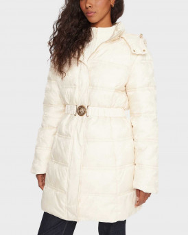 GUESS IMMA ΓΥΝΑΙΚΕΙΟ ΜΠΟΥΦΑΝ PUFFER - W5BL44W2912  - ΕΚΡΟΥ