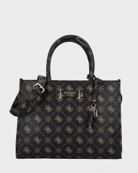 GUESS SILIA 2 ΓΥΝΑΙΚΕΙΑ ΤΣΑΝΤΑ TOTE - HWGP989022  - ΚΑΦΕ