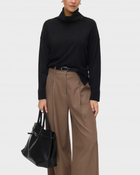 VERO MODA SILJE ΓΥΝΑΙΚΕΙΟ ΠΟΥΛΟΒΕΡ - 10332486 - ΜΑΥΡΟ