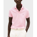 TOMMY HILFIGER 1985 POLO ΑΝΔΡΙΚΗ ΚΟΝΤΟΜΑΝΙΚΗ ΠΟΛΟ ΜΠΛΟΥΖΑ - ΜW0MW39993 - ΣΙΕΛ