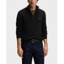 BOSS KANOBIX ΑΝΔΡΙΚΟ ΠΟΥΛΟΒΕΡ HALF-ZIP - 50527585  - ΜΑΥΡΟ