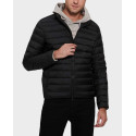 GUESS LIGHT PACKABLE REALDOWN ΑΝΔΡΙΚΟ ΜΠΟΥΦΑΝ PUFFER - M1RL47WDQ50  - ΜΑΥΡΟ