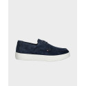 TOMMY HILFIGER STITCH TOE HYBRID ΑΝΔΡΙΚΑ ΔΕΡΜΑΤΙΝΑ ΣΟΥΕΤ ΜΟΚΑΣΙΝΙΑ - FM0FM05707 - ΜΠΛΕ
