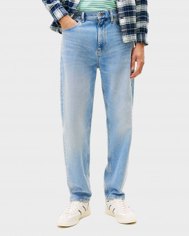 TOMMY JEANS SONNY ΑΝΔΡΙΚΟ ΤΖΙΝ ΠΑΝΤΕΛΟΝΙ TAPERED ΚΑΝΟΝΙΚΗ ΓΡΑΜΜΗ - DM0DM22576 - ΜΠΛΕ