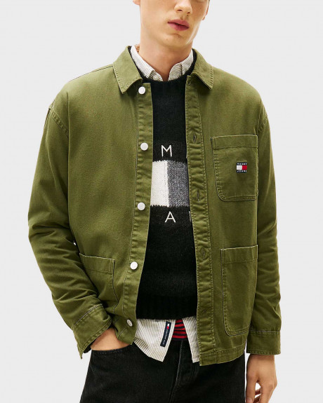 TOMMY JEANS ESSENTIALS ΑΝΔΡΙΚΟ OVERSHIRT - DM0DM20236