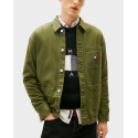 TOMMY JEANS ESSENTIALS ΑΝΔΡΙΚΟ OVERSHIRT - DM0DM20236 - ΜΑΥΡΟ