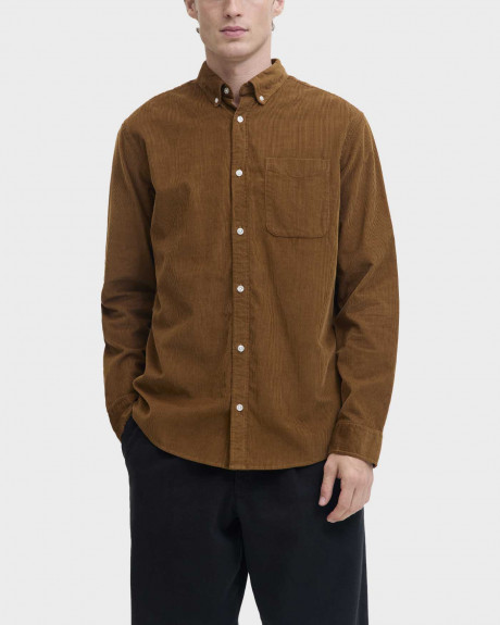 JACK & JONES ΑΝΔΡΙΚΟ ΠΟΥΚΑΜΙΣΟ ΚΟΤΛΕ - 12278967