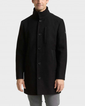 TOM TAILOR 2 IN 1 ΑΝΔΡΙΚΟ ΠΑΛΤΟ - 1046983 - ΜΑΥΡΟ