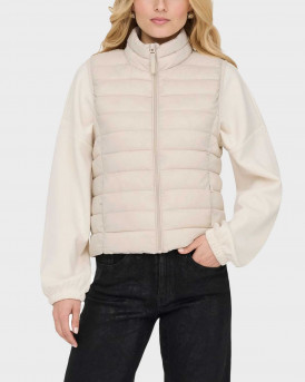 ONLY TAHIA ΓΥΝΑΙΚΕΙΟ PUFFER ΓΙΛΕΚΟ - 15351970 - ΕΚΡΟΥ