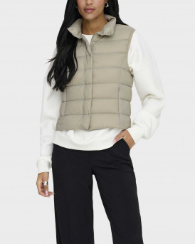 ONLY RUBY ΓΥΝΑΙΚΕΙΟ PUFFER ΓΙΛΕΚΟ - 15359184 - ΜΠΕΖ