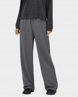 ONLY SVEA LIFE ΓΥΝΑΙΚΕΙΟ ΨΗΛΟΜΕΣΟ ΥΦΑΣΜΑΤΙΝΟ ΠΑΝΤΕΛΟΝΙ ΜΕ ΛΑΣΤΙΧΟ - 15360389 - ΓΚΡΙ